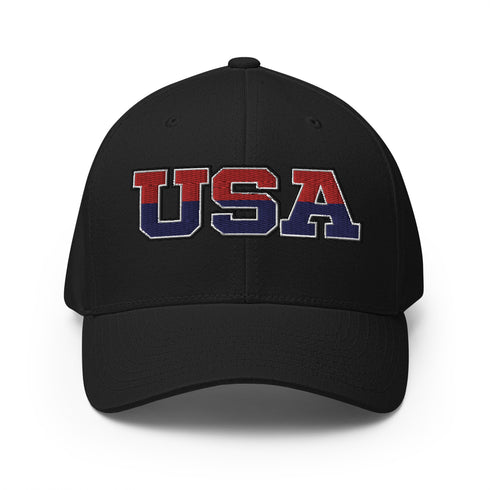 USA Structured Twill Cap - Mainstream Freedom