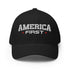 America First Structured Twill Cap - Mainstream Freedom