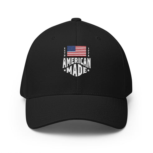 American Made Est. 1776 Structured Twill Cap - Mainstream Freedom