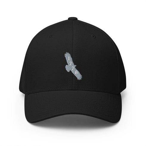 Eagle Silhouette 1776 Embroidered Cap - Mainstream Freedom