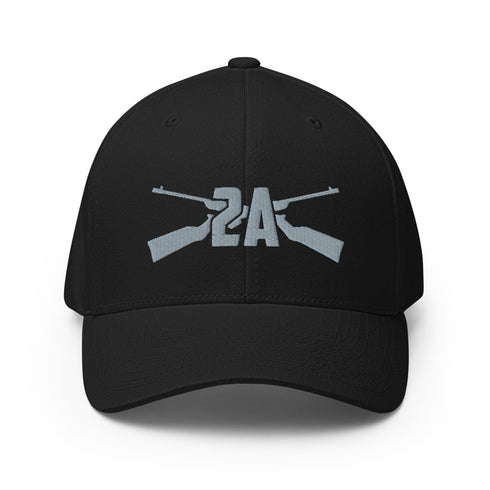 2A Freedom Bound Grey Embroidered Cap