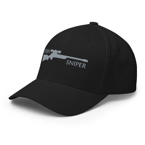 Born Sniper Embroidered Cap - Mainstream Freedom