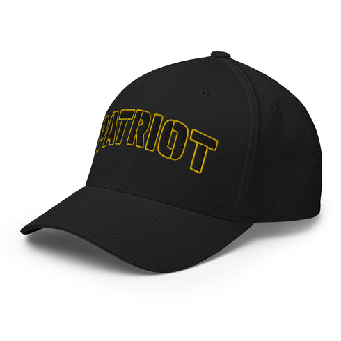 Patriot Bold Typography Embroidered Cap - Mainstream Freedom