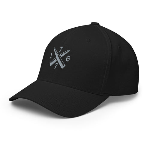 1776 Crossed Bullet Embroidered Cap - Mainstream Freedom