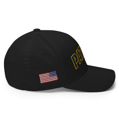 Patriot Bold Typography Embroidered Cap - Mainstream Freedom