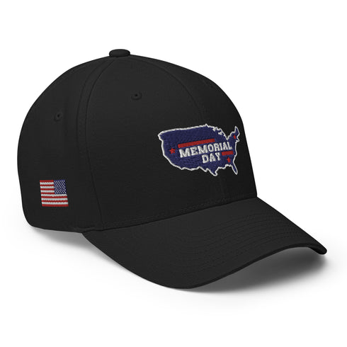 Memorial Day Structured Twill Cap - Mainstream Freedom