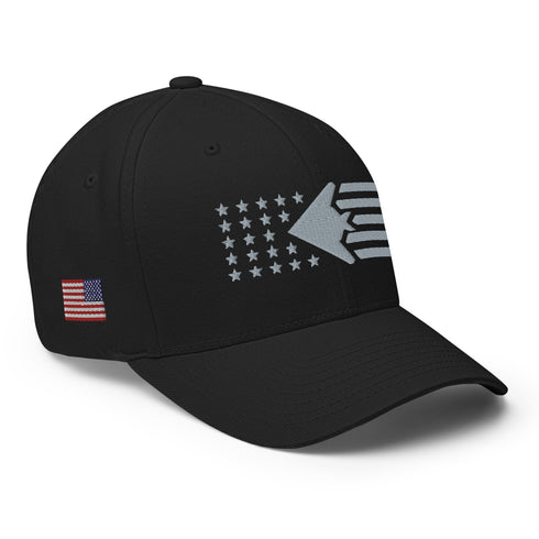 F-117 Nighthawk Stealth Aircraft Stars And Stripes Embroidered Cap - Mainstream Freedom