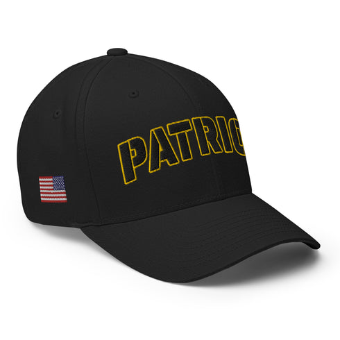 Patriot Bold Typography Embroidered Cap - Mainstream Freedom