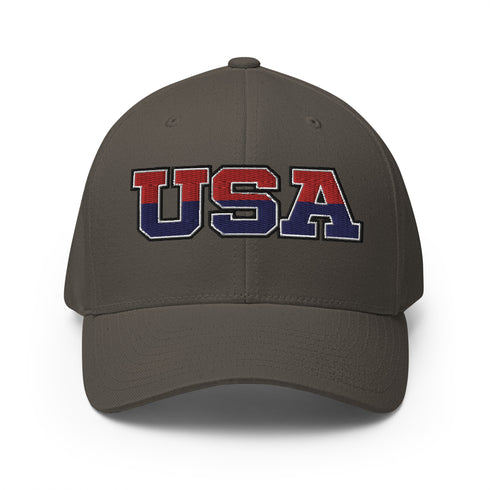 USA Structured Twill Cap - Mainstream Freedom
