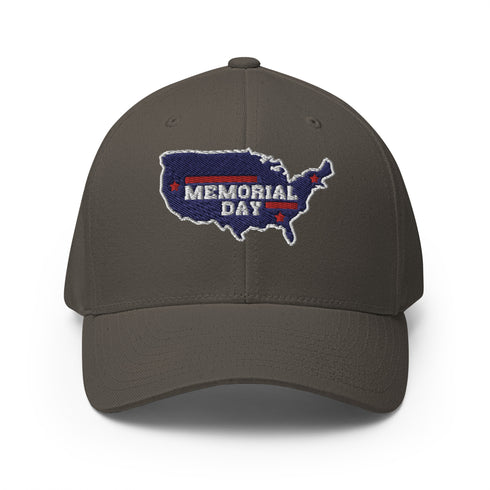 Memorial Day Structured Twill Cap - Mainstream Freedom