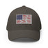 American Flag Knife Collection Structured Twill Cap - Mainstream Freedom