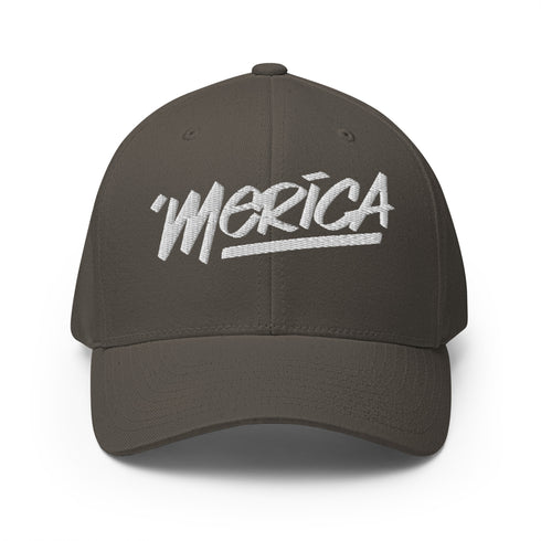 'Merica Structured Twill Cap - Mainstream Freedom