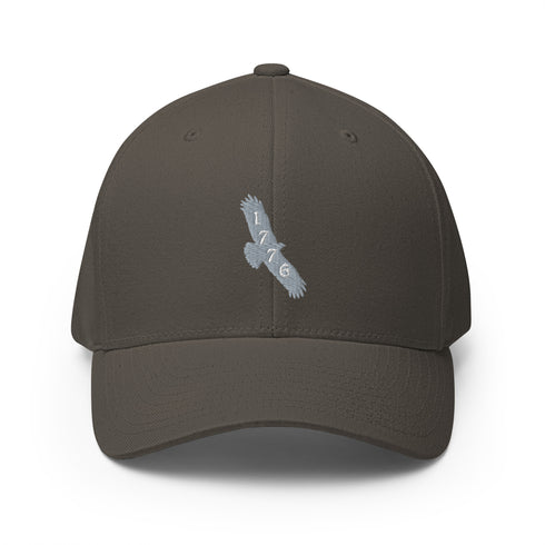 Eagle Silhouette 1776 Embroidered Cap - Mainstream Freedom
