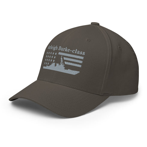 Arleigh Burke-class destroyer Stars and Stripes Embroidered Cap - Mainstream Freedom