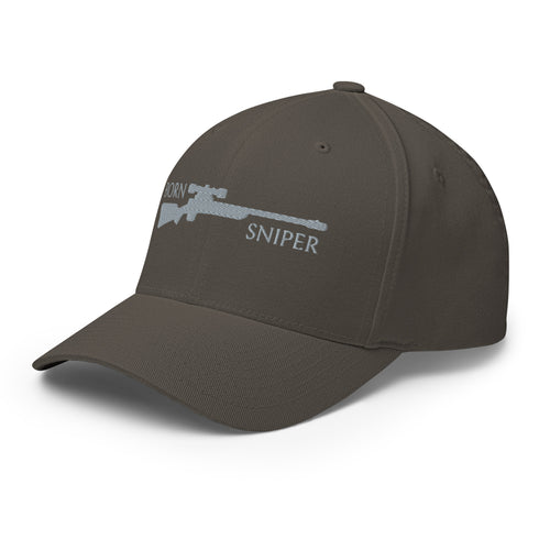 Born Sniper Embroidered Cap - Mainstream Freedom