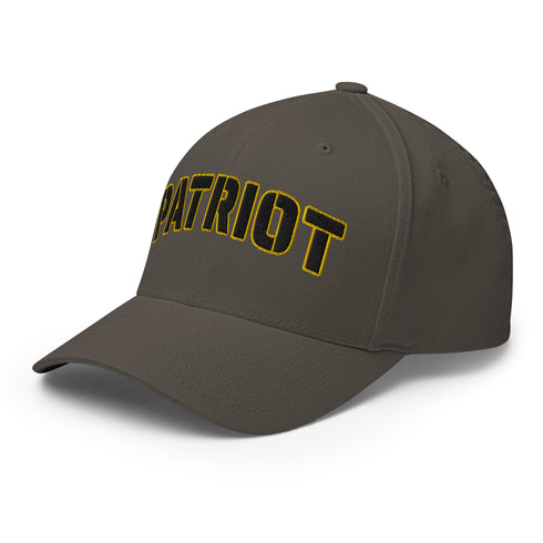 Patriot Bold Typography Embroidered Cap - Mainstream Freedom