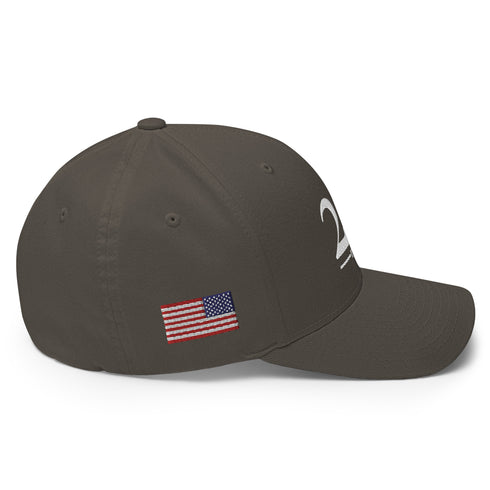 2nd Amendment Structured Twill Cap - Mainstream Freedom