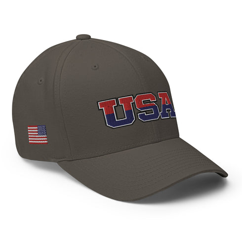 USA Structured Twill Cap - Mainstream Freedom