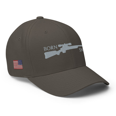 Born Sniper Embroidered Cap - Mainstream Freedom