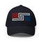 USA Grid Letters Structured Twill Cap - Mainstream Freedom