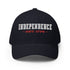 Independence Est. 1776 Embroidered Structured Twill Cap - American Independence Memorial Patriotic Cap/Hat - Mainstream Freedom