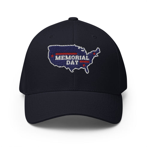 Memorial Day Structured Twill Cap - Mainstream Freedom