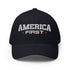America First Structured Twill Cap - Mainstream Freedom