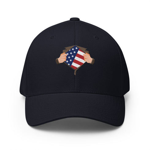 Super America Structured Twill Cap - Mainstream Freedom