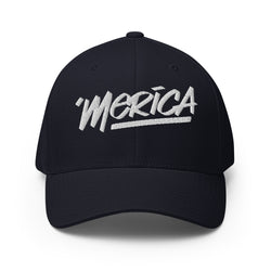 'Merica Structured Twill Cap - Mainstream Freedom