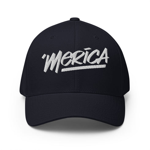 'Merica Structured Twill Cap - Mainstream Freedom