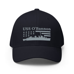 USS O'Bannon Stars and Stripes Embroidered Cap - Mainstream Freedom