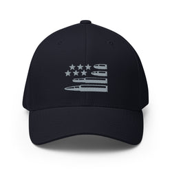Bullet Collection Stars and Stripes Embroidered Cap - Mainstream Freedom