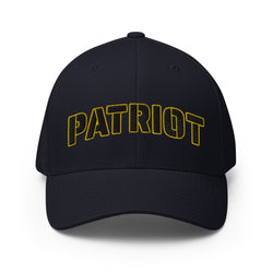 Patriot Bold Typography Embroidered Cap - Mainstream Freedom
