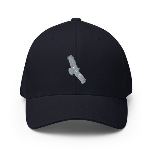 Eagle Silhouette 1776 Embroidered Cap - Mainstream Freedom