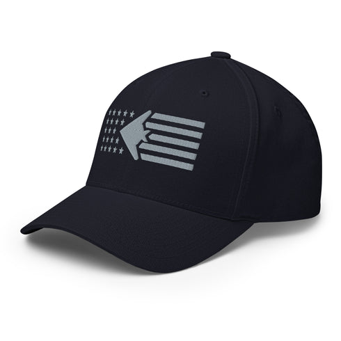 F-117 Nighthawk Stealth Aircraft Stars And Stripes Embroidered Cap - Mainstream Freedom