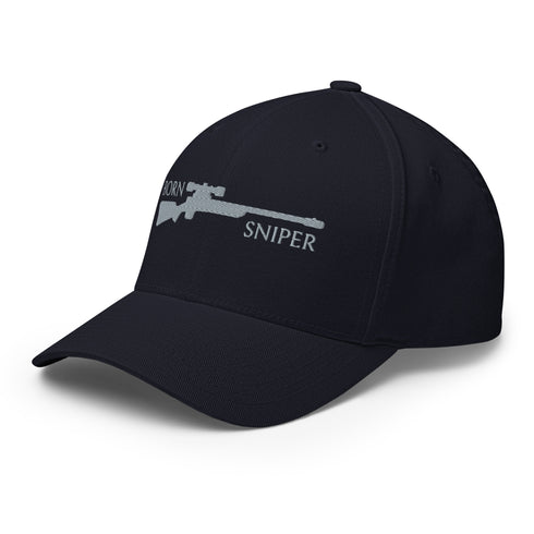 Born Sniper Embroidered Cap - Mainstream Freedom