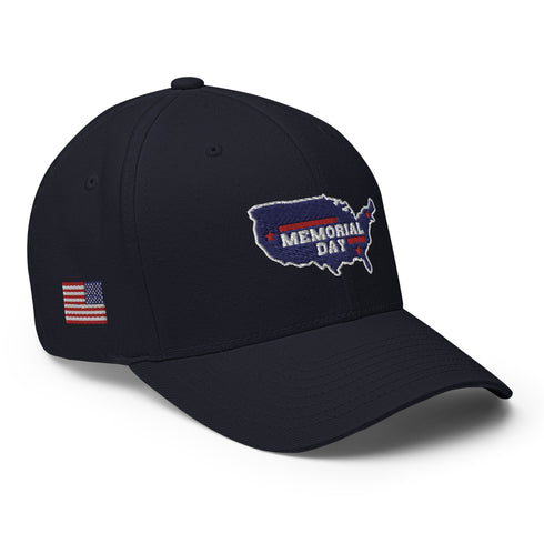 Memorial Day Structured Twill Cap - Mainstream Freedom