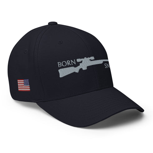 Born Sniper Embroidered Cap - Mainstream Freedom