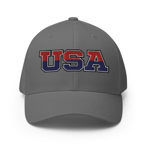 USA Structured Twill Cap - Mainstream Freedom