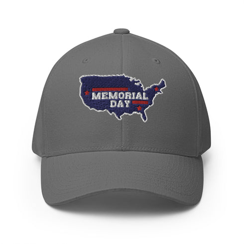 Memorial Day Structured Twill Cap - Mainstream Freedom
