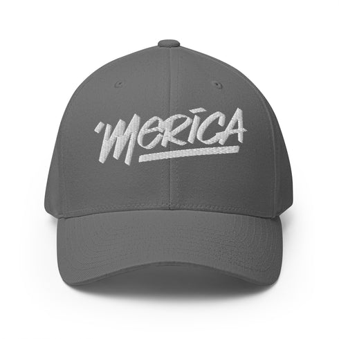 'Merica Structured Twill Cap - Mainstream Freedom