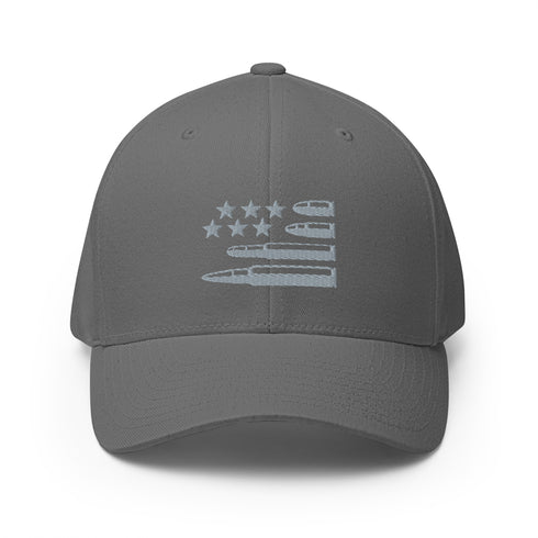 Bullet Collection Stars and Stripes Embroidered Cap - Mainstream Freedom