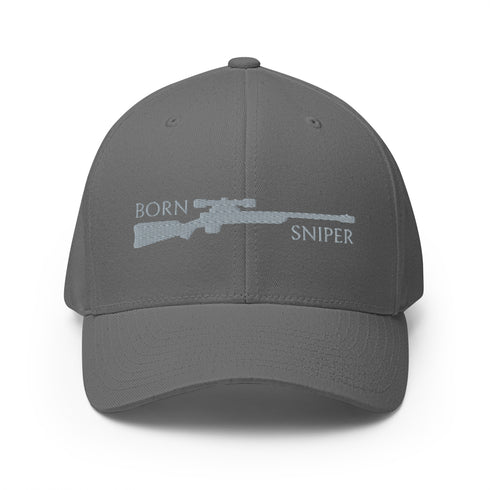 Born Sniper Embroidered Cap - Mainstream Freedom