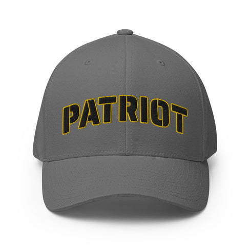 Patriot Bold Typography Embroidered Cap - Mainstream Freedom