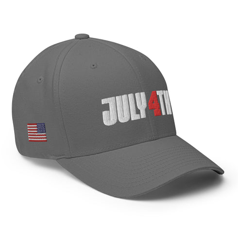 July 4th Structured Twill Independence Day Cap - Mainstream Freedom