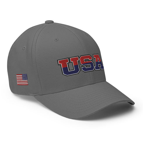 USA Structured Twill Cap - Mainstream Freedom