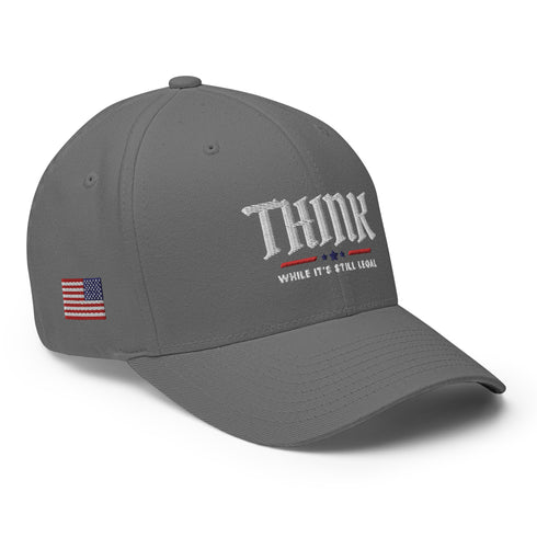 Think While Its Still Legal Structured Twill Cap - Mainstream Freedom