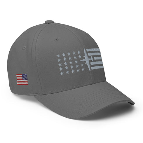 Lockheed U-2 Aircraft Stars And Stripes Embroidered Cap - Mainstream Freedom