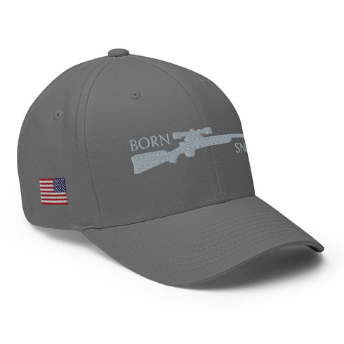 Born Sniper Embroidered Cap - Mainstream Freedom