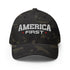 America First Structured Twill Cap - Mainstream Freedom